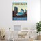 Stupell Industries Chicago Bean Landmark Canvas Design by Victoria Barnes